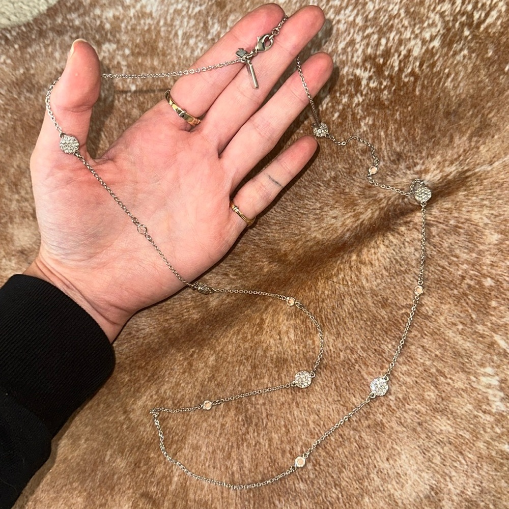 Kate Spade Silver Tone Necklace